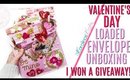Giveaway Winnings UNBOXING from Solocraftz, Loaded Envelope Valentines Day Embellishment Ideas