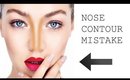 THE BIGGEST NOSE CONTOURING MISTAKE - EVER!