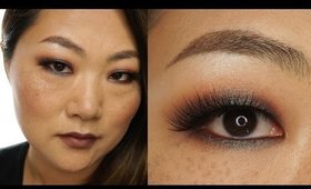MAKEUP GEEK X MANNYMUA PALETTE MAKEUP TUTORIAL ON ASIAN MONOLID EYES I Futilities And More