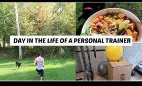 Personal Trainer's Grocery Haul, Workout, and Home Gym!