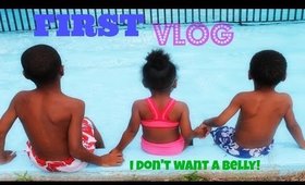 VLOG #1♡ I DON'T WANT A BELLY!