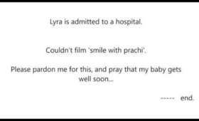 Lyra is Unwell... No 'Smile With Prachi' Today