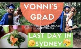 VONNI'S GRADUATION & LAST DAY IN SYDNEY | Chloe Madison