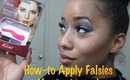 How to EASILY Apply False Eyelashes ft. Kiss Ever PRO Lash Starter Kit