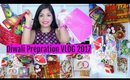 Pre Diwali Prepration Vlog 2017,Laxmi Pooja + Home Decore Tips | SuperPrincessjo