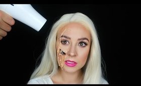 Melted Barbie Doll Makeup // Halloween Makeup Tutorial