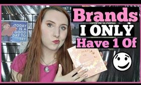 One Hit Wonders! | Makeup Brands I Only Own One Thing From Pt. 2