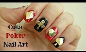 Cute Poker Nail Art! [BornPrettyStore Review]