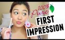 100% PURE FIRST IMPRESSION + SWATCHES