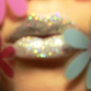 Glitter lips