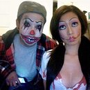 Me and Ren Creepy Clown and Doll