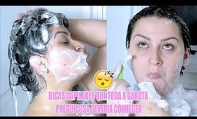 DICAS RÁPIDAS E QUE SALVAM O CABELO! DICAS PARA PREGUIÇOSAS (OS)