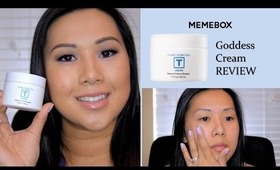 Memebox Goddess Cream Review | FromBrainsToBeauty