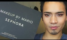 Mario X Sephora Collection Master Brush Set Demo + Tati Beauty