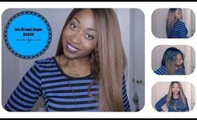 ISIS Brown Sugar BS604 | Kinky Straight  Lace Front Wig REVIEW | Elevatestyles