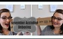 November AccioBox Unboxing! // 7BearSarah