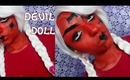 Scary Devil Doll Halloween 2013 Makeup Tutorial