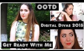 GRWM + OOTD @ Digital Divas 2015 | The Pretty Blossoms