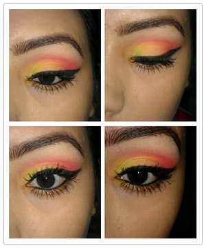 I was inspired by the sunset