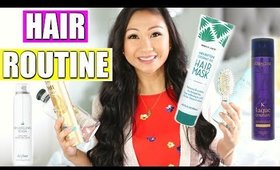 HAIR CARE ROUTINE! | Herbal Essences, DryBar, Volaire, L'Oreal, Kerastase, Honest Beauty