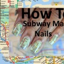 NYC Subway Map Nails