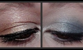 New Years 2 in 1 Tutorial: Cobalt Ice + Glittering Metals!