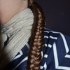 my hair, Fish tail braid 
