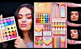 NEW Colourpop Rainbow Collection Review, Swatches, & Makeup Tutorial