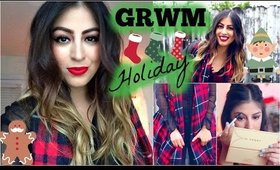 Get Ready with Me: Holiday Hair, Makeup, Outfit