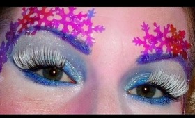 Make-upByMerel Fantasy Winter Geisha