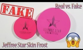 Real vs  Fake: Ice Cold Skin Frost Highlighter Jeffree Star Cosmetics