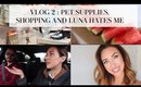 VLOG 2 | Pet Supplies Shopping and Luna Hates Me | Lisa Gregory