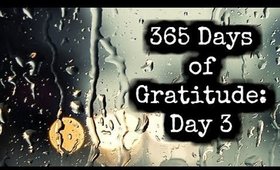 365 Days of Gratitude | Day 3 : Rain #rosa365gratitude