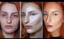 How to Contour and Highlight / make-up for fair pale skin