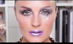 Metallic Make up Tutorial with chat - Trend