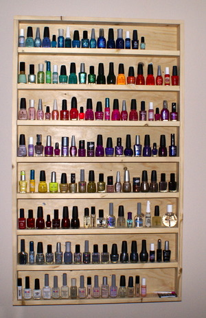 Some of my nail polish collection... :3