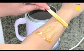 how to wax at home