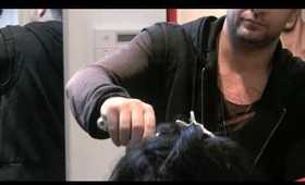 Getting my hair chopped.....at Barracuda Salon