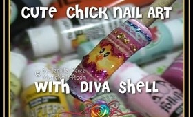 Diva Chick Shell Easter Nail Art :::... Jennifer Perez of Mystic Nails ☆