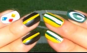 Super Bowl XLV Nails: Packers vs. Steelers
