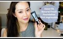 Cover FX Natural Finish Oil Free Foundation Review & First Impressions