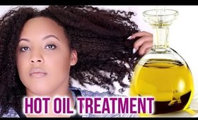 DIY | Hot Oil Treatment for DRY, DAMAGED AND FRIZZY Hair