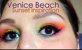 Venice Beach Sunset Makeup Inspiration