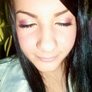 Purple And Gild Eyeshadow