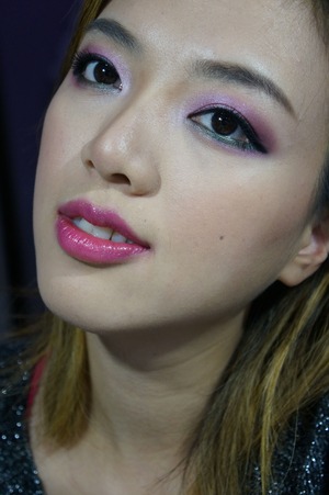 Check out my YouTube Channel BeautyMissQ for tutorial of this look :) x
