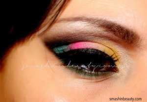 More details: 
http://smashinbeauty.com/colorful-arabic-makeup/