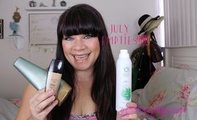 July Empties!!!!  Benefit, Agave, drugstore, high end...see it all here!!!