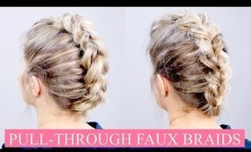 How to Pull Through Faux Braid Short Hair with Different Techniques | Milabu