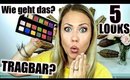 Lethal Cosmetics x Jolina Mennen | 5 Looks mit einer Palette + Highlighter, Lipstick & Lipgloss