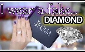 WHY I WEAR A FAKE DIAMOND WEDDING RING! | JEULIA